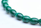 CMN31 6*9mm rice A grade natural malachite beads wholesale