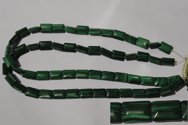 CMN314 15.5 inches 10*14mm rectangle natural malachite beads wholesale