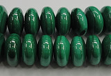 CMN401 15.5 inches 5*8mm rondelle natural malachite beads wholesale