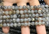 CMQ101 15.5 inches 6mm round moss quartz beads wholesale