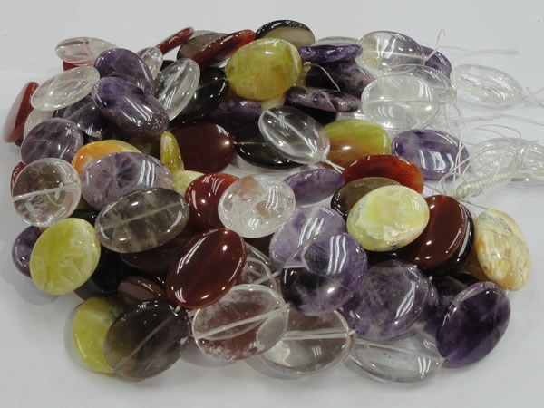 CMQ07 15.5 inches 22*30mm oval multicolor quartz beads wholesale