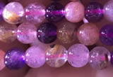 CMQ432 15.5 inches 6mm round mixed quartz beads wholesale