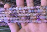 CMQ450 15.5 inches 6mm round rainbow quartz beads wholesale