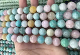 CMQ468 15.5 inches 10mm round mixed gemstone beads wholesale