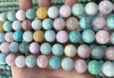 CMQ469 15.5 inches 12mm round mixed gemstone beads wholesale