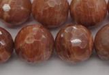 CMS1017 15.5 inches 16mm faceted round AA grade moonstone beads