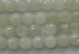 CMS1041 15.5 inches 6mm faceted round A grade white moonstone beads