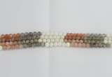 CMS1081 15.5 inches 6mm round mixed moonstone beads wholesale