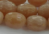 CMS1102 15.5 inches 15*20mm faceted rice moonstone gemstone beads