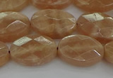 CMS1106 15.5 inches 12*16mm faceted oval moonstone gemstone beads