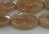 CMS1109 15.5 inches 18*25mm faceted oval moonstone gemstone beads