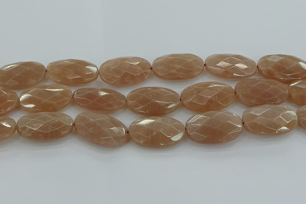 CMS1110 15.5 inches 20*30mm faceted oval moonstone gemstone beads