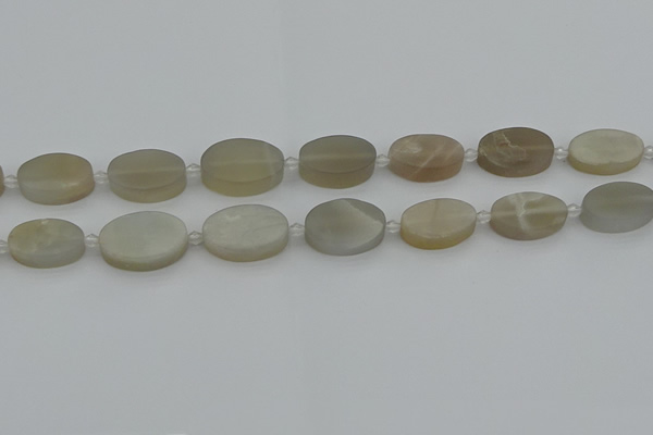 CMS1142 15.5 inches 15*22mm oval moonstone gemstone beads