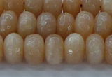 CMS1172 15.5 inches 6*10mm faceted rondelle moonstone beads