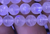 CMS1409 15.5 inches 6mm round white moonstone gemstone beads