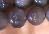 CMS1423 15.5 inches 10mm round black moonstone beads wholesale