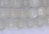 CMS1486 15.5 inches 6mm round white moonstone beads wholesale