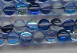 CMS1581 15.5 inches 6mm round synthetic moonstone beads wholesale