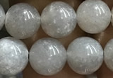 CMS1652 15.5 inches 8mm round grey moonstone beads wholesale