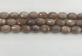 CMS1778 15.5 inches 13*18mm faceted drum AB-color moonstone beads