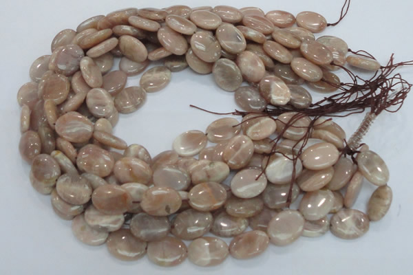 CMS18 15.5 inches 16*20mm oval moonstone gemstone beads wholesale