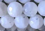 CMS1857 15.5 inches 10mm faceted round white moonstone beads wholesale