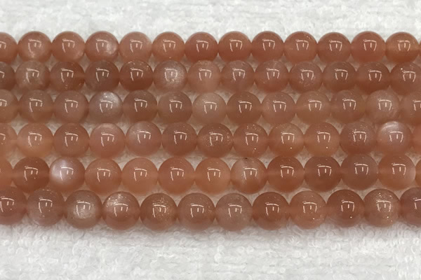 CMS1899 15.5 inches 12mm round moonstone gemstone beads