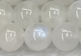 CMS1904 15.5 inches 12mm round white moonstone gemstone beads