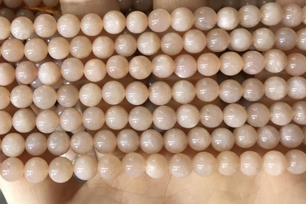 CMS1930 15.5 inches 6mm round moonstone beads wholesale