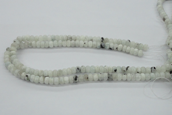 CMS208 15.5 inches 5*8mm rondelle moonstone gemstone beads wholesale