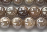 CMS2081 15 inches 8mm round AB-color moonstone beads