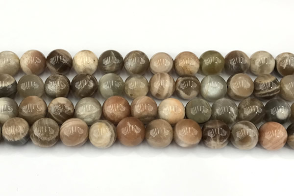 CMS2089 15 inches 12mm round moonstone gemstone beads