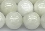 CMS2097 15 inches 10mm round white moonstone beads