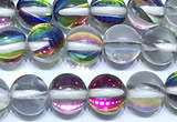 CMS2207 15 inches 6mm, 8mm, 10mm & 12mm round synthetic moonstone beads