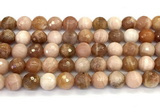 CMS2282 15 inches 10mm faceted round moonstone beads