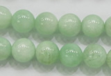 CMS405 15.5 inches 12mm round green moonstone beads wholesale