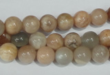 CMS503 15.5 inches 8mm round moonstone beads wholesale