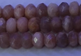 CMS564 15.5 inches 5*8mm faceted rondelle moonstone gemstone beads