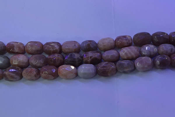 CMS583 15.5 inches 12*18mm faceted drum moonstone gemstone beads