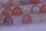 CMS622 15.5 inches 8mm round rainbow moonstone beads wholesale