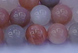 CMS624 15.5 inches 12mm round rainbow moonstone beads wholesale