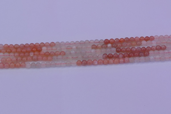 CMS630 15.5 inches 4mm round rainbow moonstone gemstone beads