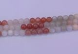 CMS634 15.5 inches 12mm round rainbow moonstone gemstone beads