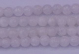 CMS640 15.5 inches 4mm round white moonstone beads wholesale