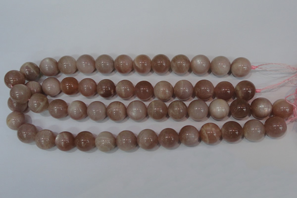 CMS757 15.5 inches 15mm round natural moonstone beads wholesale