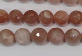 CMS765 15.5 inches 10mm faceted round natural moonstone beads