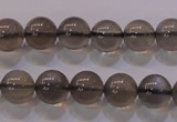 CMS859 15.5 inches 8mm round A grade natural black moonstone beads