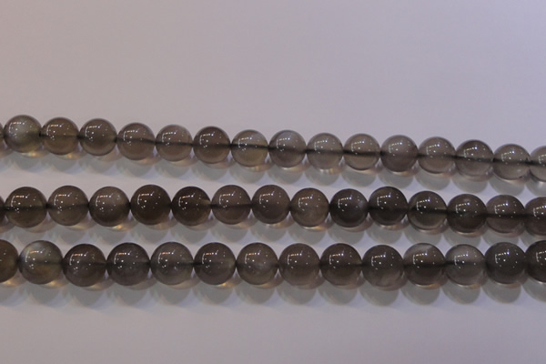 CMS860 15.5 inches 10mm round A grade natural black moonstone beads