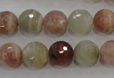 CMS872 15.5 inches 10mm faceted round moonstone gemstone beads