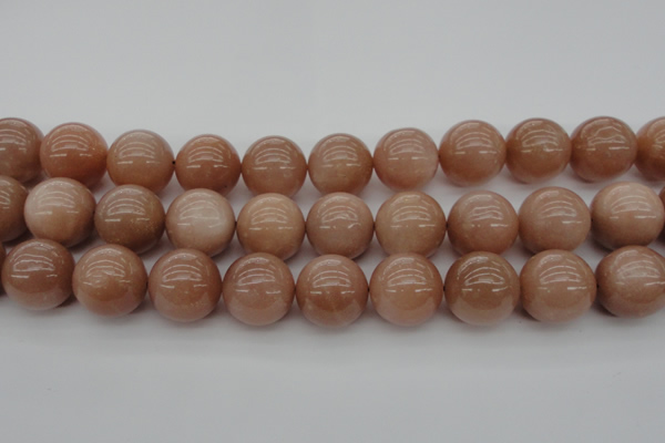 CMS937 15.5 inches 18mm round A grade moonstone gemstone beads